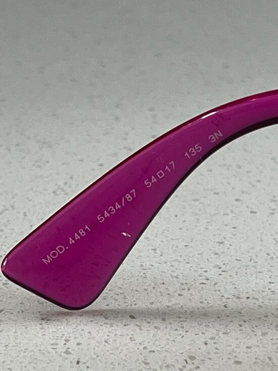 VERSACE Lens Logo Pillow 54MM PINK Sunglasses main image 6